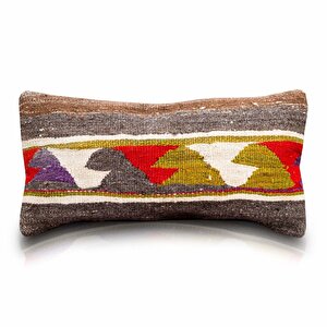 Vintage Kilimli Yastık Kılıfı Pllwrec2459 - 30x60