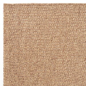 Cool Halı Milano 666 Kahve Hasır Doku Halı Kilim Salon Mutfak Koridor Kesme Yolluk Dokuma Makine Halı