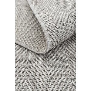 Cool Halı Milano 665 Gri Hasır Dokulu Halı Kilim Salon Koridor Kesme Yolluk Dokuma Makine Halısı
