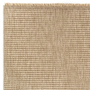 Cool Halı Mocha 672 Bej Halı Kilim Mutfak Koridor Kesme Yolluk Jüt Hasır Görünüm Dokuma Makine Halı