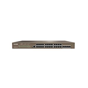 Tenda Teg5328p-24 24 Port 10/100/1000 Mbps Yöneti̇lebi̇li̇r