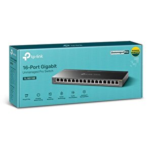 Tp-link Tl-sg116e 16port 10/100/1000 Yöneti̇lebi̇li̇r Switch