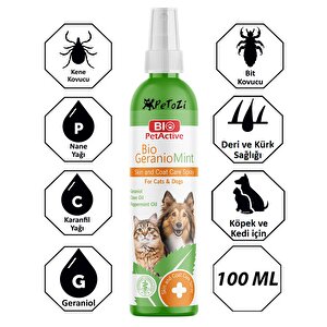 Kedi Ve Köpekler İçin Deri- Tüy Bakım Ürünü 100 Ml