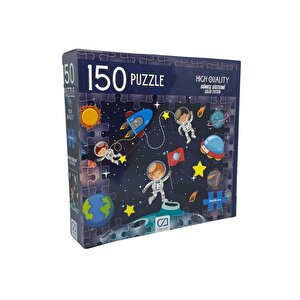 Uzay 150 Parça 34x24cm Çocuk Puzzle Yapboz Serisi