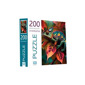 Bukalemun 200 Parça 2,2mm Kalınlık 34x48cm Profesyonel Hobi Puzzle Yapboz Serisi