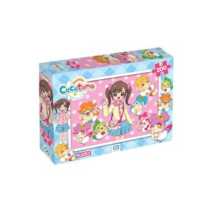 Cocotama : Egg Angels Lisanslı 200 Parça 33x48cm Çocuk Puzzle Yapboz Serisi