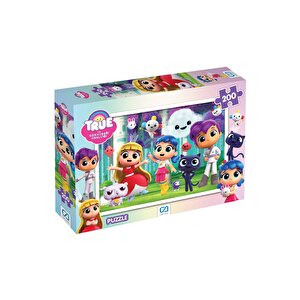 True Ve Gökkuşağı Krallığı Lisanslı 200 Parça 33x48cm Çocuk Puzzle Yapboz Serisi