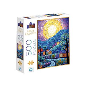 Mozaik 500 Parça 2,2mm Kalınlık 33x48cm Profesyonel Hobi Puzzle Yapboz Serisi
