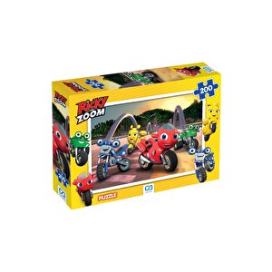 Ricky Zoom Lisanslı 200 Parça 33x48cm Çocuk Puzzle Yapboz Serisi