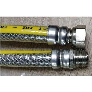 Doğalgaz Flex Ocak Fırın Bağlantı Hortumu 150 Cm