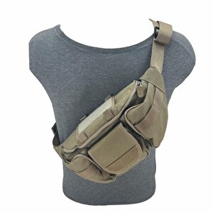 Cordura 1000d Makinist Elektrikçi Alet Ve Takım Bel Çantası Bej