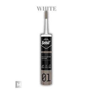 Selsil Beyaz Silikon 280 Gr