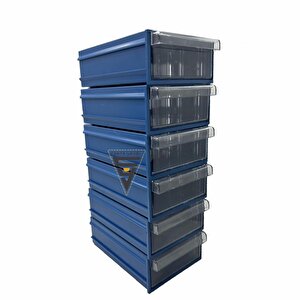 Sembol 101 Plastik Çekmeceli Kutu 122x85x41mm 30 Adet
