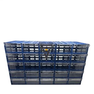 Sembol 105 Plastik Çekmeceli Kutu 170x110x65mm 25 Adet