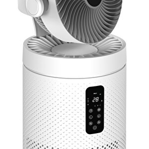 Xenon Smart Akıllı Fanlı Hava Temizleyici, Wi-fi, Aromaterapi Özellikli Air Purifier, Cadr 390m³/s, 3 Katmanlı Hepa13 Filtreli, X7422
