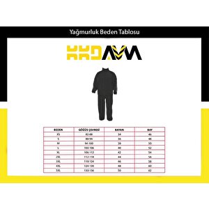 Motosiklet Yağmurluğu Alt Üst Takım Pvc Su Geçirmez  Motorcu Yağmurluk - Kurye Yağmurluk