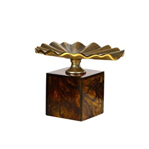Vitale Amber Kaideli Yaprak Biblo 22x22x10 Cm Ak.jb0128