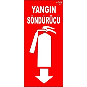 Fosforlu Yangın Tüpü Söndürme Cihazı Levhası