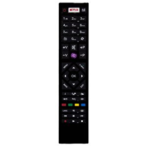 Kl Vestel Rc4880 Netflix Tuşlu Yeni̇ Model Mor Tuşlu Lcd Led Tv Kumanda (40180=18326)