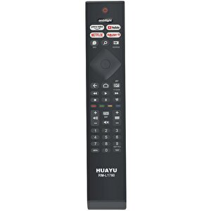 Kl Philips Rm-l1760  Ambilight-netflix-prime Video-youtube-rakuten Tv Tuşlu Led Tv Kumanda (40176=16129)