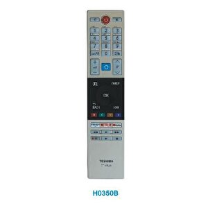 Kl Toshiba Ct-8543 Netflix-prime Video-youtube Tv Tuşlu Lcd Led Tv Kumanda (40182=6220)