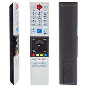 Toshiba Ct-8543 Netflix - Prime Video - Youtube Tv Tuşlu Lcd - Led Tv Kumanda