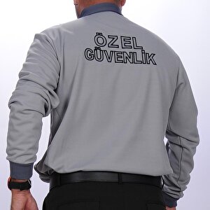 Formteks Yeni Tek Tip Özel Güvenlik Polo Yaka Sweatshirt 3XL