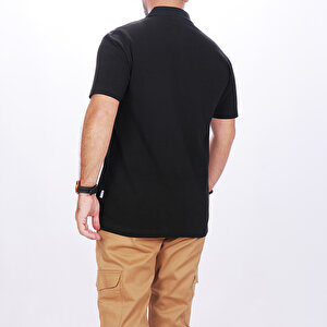 Formteks Polo Yaka Tshirt Siyah 3XL