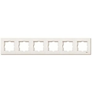 Karre Krem 6li Çerçeve (5adet) Vi̇ko 11/50 watt