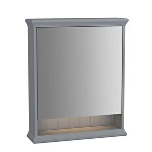 Vitra Valarte Dolaplı Ayna 65 Cm Mat Gri Sağ 62229 Beyaz