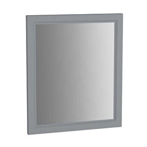 Vitra Valarte Aydınlatmalı Düz Ayna 65 Cm Mat Gri 62214 Beyaz