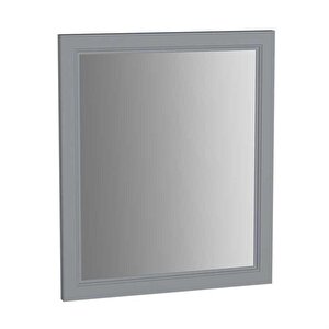 Vitra Valarte Aydınlatmalı Düz Ayna 65 Cm Mat Gri 62214 Beyaz