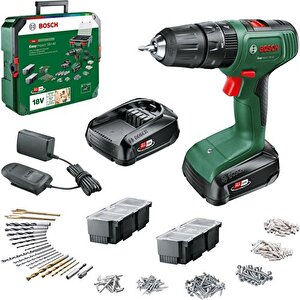 Easyımpact 18v-40 1.5ah Çift Akü Darbeli Delme/vidalama + 241 Parça Aksesuar Seti