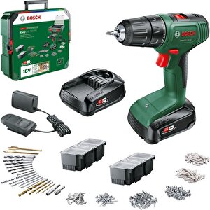 Easydrill 18v-40 1.5ah Çift Akü Delme/vidalama + 241 Parça Aksesuar Seti