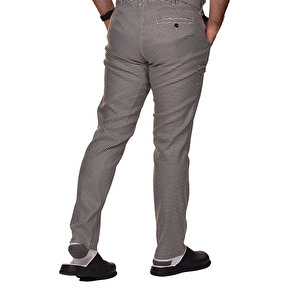 Formteks Likralı  Aşçı Pantolon Pötikare