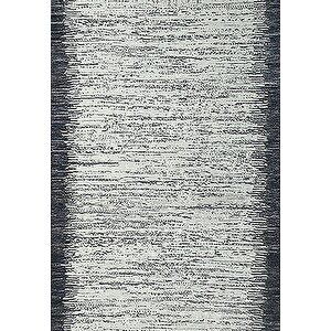 Zebra Çizgi Desenli Modern Abstrak Tasarımlı Halı Kaymaz Taban Makinada Yıkanabilir Siyah Beyaz Renkli Kaymaz Taban Halı 120x180 cm