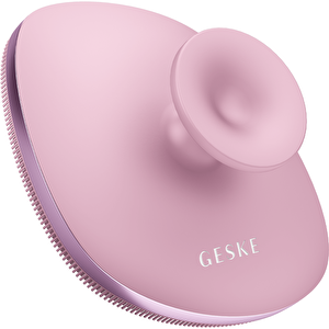 Metal Detaylı Yumuşak Silikonlu Vücut Temizleme Fırçası | Body Brush Pembe