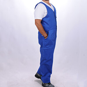 Formteks İşçi Kolsuz Tulum Gabardin Sax S