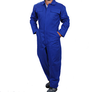 Formteks Kollu Tulum Gabardin Sax 3XL