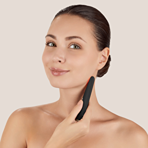 Titreşimli Kırmızı Led Terapili Sıkılaştırıcı Yüz Bakım Cihazı | Skin Firming Wand