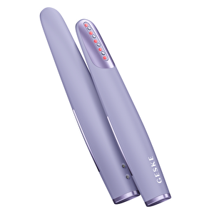 Titreşimli Kırmızı Led Terapili Sıkılaştırıcı Yüz Bakım Cihazı | Skin Firming Wand Mor