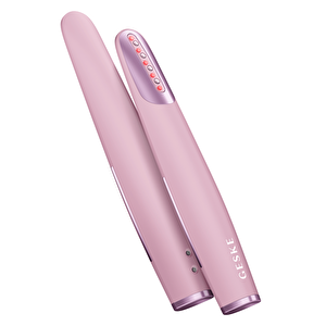Titreşimli Kırmızı Led Terapili Sıkılaştırıcı Yüz Bakım Cihazı | Skin Firming Wand Pembe