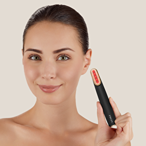 Titreşimli Döner Başlıklı Led Terapili Cilt Sıkılaştırıcı Yüz Bakım Cihazı | Rotatable Head Skin Firming Wand