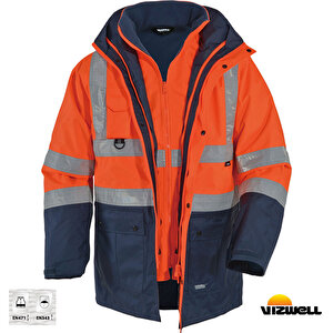 Vizwell Mont 5+1 Parka Turuncu M