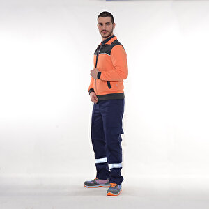 Formteks 3 Iplik Şardonlu Hırka 3XL