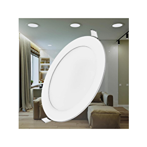 Hl-3012 12 Watt Sıva Altı Yuvarlak Led Panel - 12w Panel Beyaz