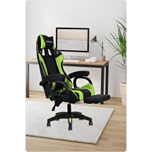 Fashcolle Dynamic Green Masajlı Oyuncu Koltuğu