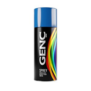 Sprey Boya Düz Renkler 5017 Boncuk Mavi 400 Ml 5017 Boncuk Mavi