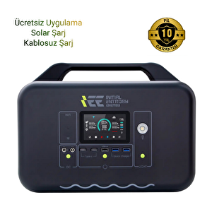1008wh Taşınabilir Güç Kaynağı %99.99 Mppt Bms Çoklu Koruma Kablosuz Şarj - Singo1000 Siyah Siyah