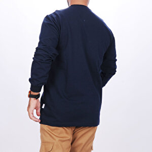 Formteks İş Sweatshirt Bisiklet Yaka Lacivert XL